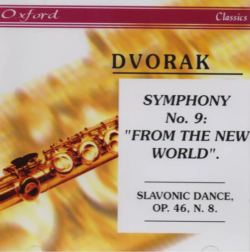 Dvorak - Oxford Classics - Disco Cd - Nuevo (05 Canciones)