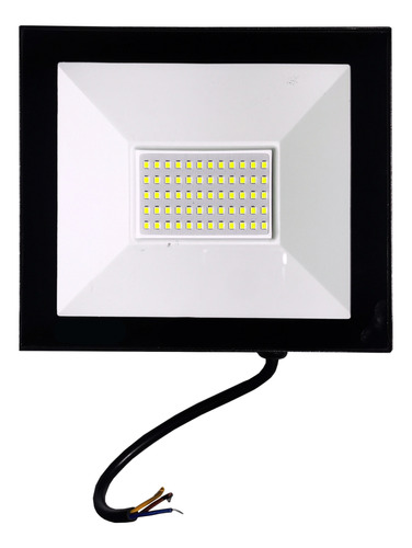 Lampara Led Reflector 100w Super Delgado Aguanta Exterior Xp