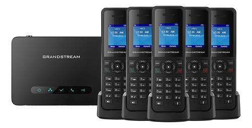 Estacion Base Grandstream De Largo Alcance, Dp750x1+dp720x5