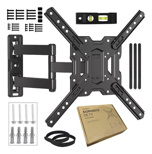 Soporte Tv Pared Articulado Para Televisor 32 50 55 Pulgadas