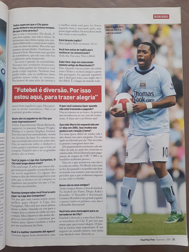 Revista Four Four Two No 4 Brasil Fev/2009