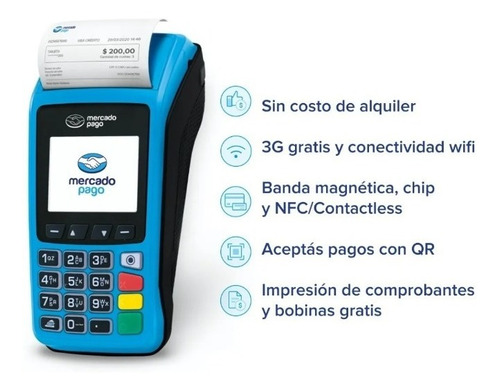 Mercado Pago Point Plus Lector De Tarjetas