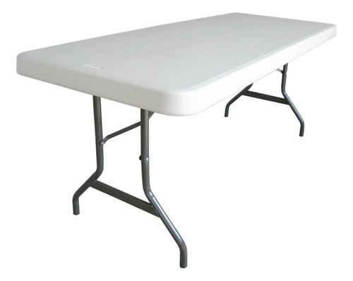Paquete Mesa Tablon Uso Rudo 10 Silla Plegable Blanca