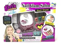 Comprar Set Manicura Con Secador Esmaltes Para Niñas