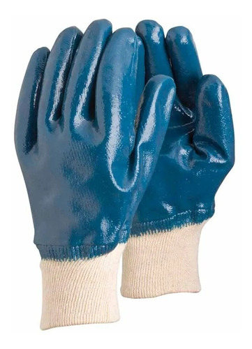 Guantes Nitrilo Puño Elastizado X Par