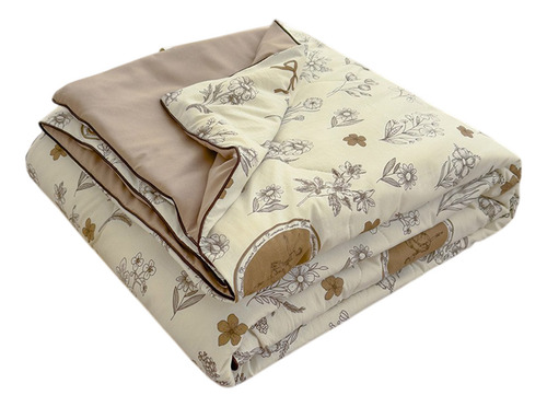 Colcha De Verano De Algodón Lavado Con Estampado Liso D 9641