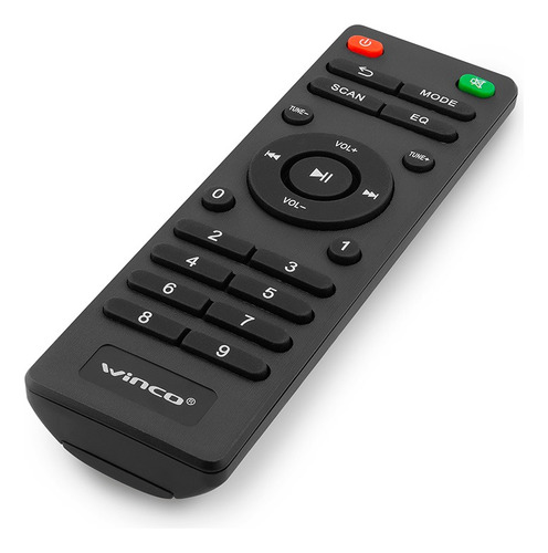 Parlante Winco W219 portátil con bluetooth negro 220V