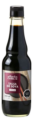 Salsa Soya Nuestra Cocina Botella 500 Ml