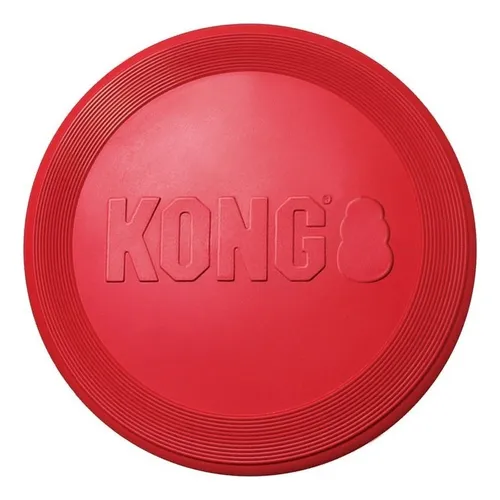 Juguete Kong Flyer Frisbee Perro Talla S Resistente Flexible
