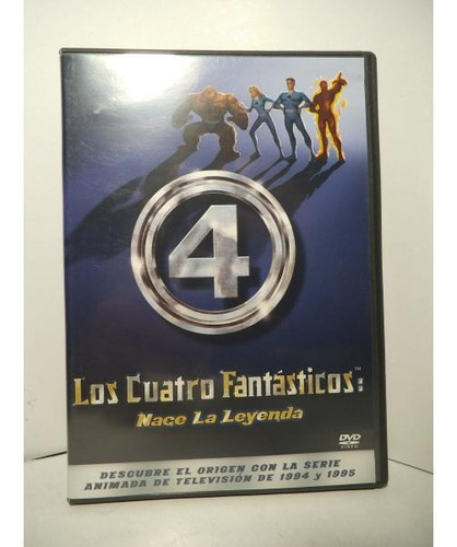 Los 4 Fantasticos Nace La Leyenda   Dvd