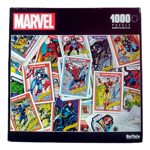 Rompecabezas Spiderman Tarjetas Coleccionables 1,000 Buffalo