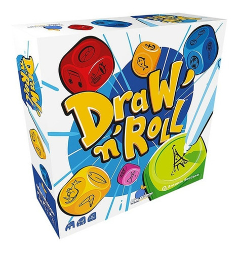 Juego De Mesa Drawnroll Blue Orange