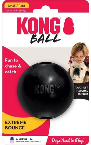 Pelota Kong Extreme Ultra Resistente Perro - Talla S