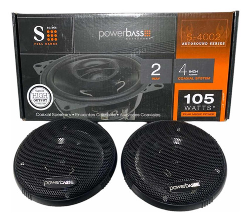 Parlante Para Carro Power Bass 4002 4