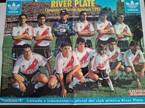 El Gráfico. River Campeón Apertura 1993.