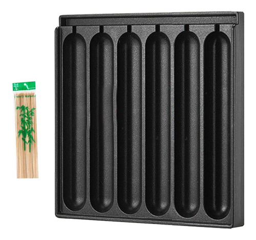 6 Rejillas Salchicha Pan Diy Antiadherente Corn Dog Maker