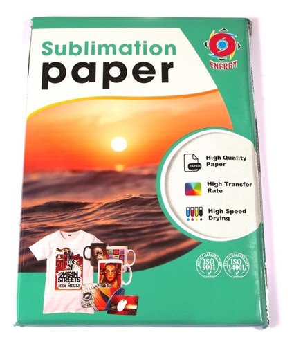 Papel De Sublimacion A4 100 Gramos 100 Hojas