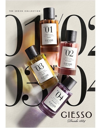 Imagen 2 de 2 de Perfume Giesso N°1 Hombre X100ml Local