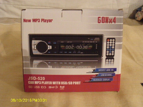 Imagem 5 de 8 de Estéreo Rádio Carro Telefone Bluetooth Aux-in Mp3 Fm/usb/1