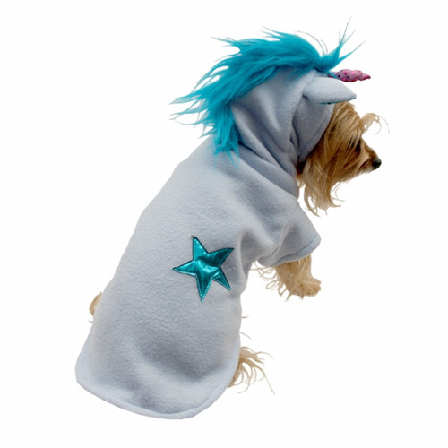 Disfraz Unicornio Azul Perro Halloween Talla 0 Pet Pals