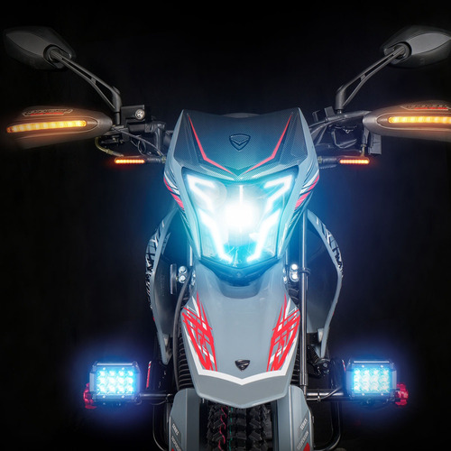 Motocicleta Veloci Revenge Dynamik Tech 200cc Gris 2024