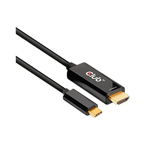 Cac-1334 Hdmi 2.0 A Usb Tipo C 4k60hz M-m Cable Activo 1.8m-