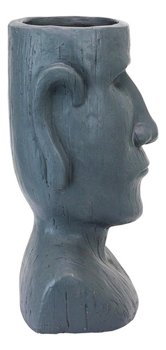 Design Toscano Al1917 Estatua De Maceta Con Cabeza De Moai M