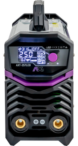 Combo Soldadora Inv 250a Axtech + Accesorios Axt-257lcd-c3