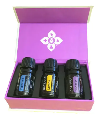【新品未開封】おまけつき ラベンダー、ティーツリーdoTERRA オイルセット Oleos Essenciais Doterra - Kit C Lemon, Lavanda, Peppermint