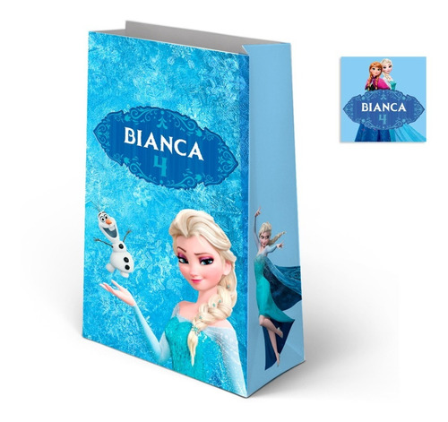 Bolsas Golosineras Personalizadas Frozen X23