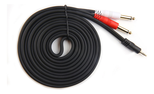 Devinal Cable De Audio Estéreo Macho De 1/8 Pulgadas A Doble