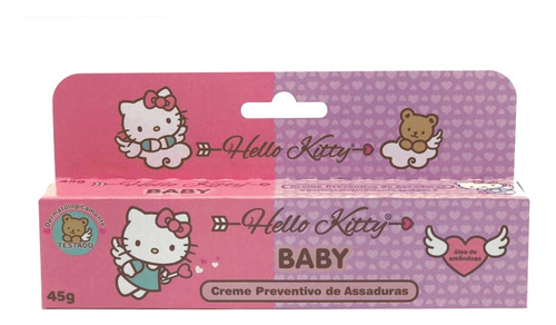 Creme Para Assaduras Hello Kitty Baby Cia Da Natureza 45g