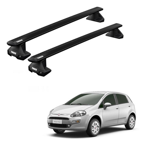 Rack Bagageiro Thule Evo Fiat Punto Hatch 2014