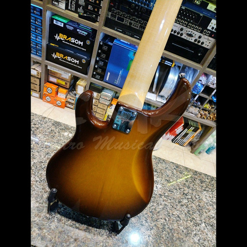 Contrabaixo 5 Cordas Tagima Fusion5 Honey Burst Baixo Tagima