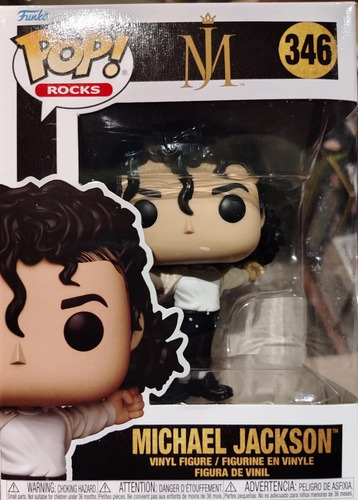 Funko Pop! Rocks Michael Jackson #346: Michael Jackson (Usado)