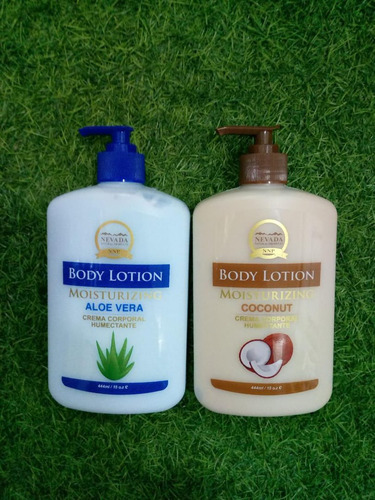 Crema Corporal Nevada Aloe Vera Y Coconut 444ml Pack 2