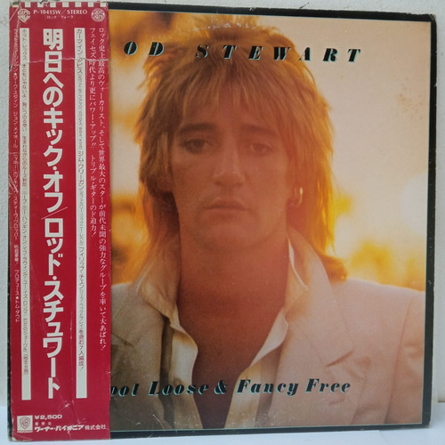 Rod Stewart Foot Loose & Fancy Free Vinilo Japónes Obi Usado