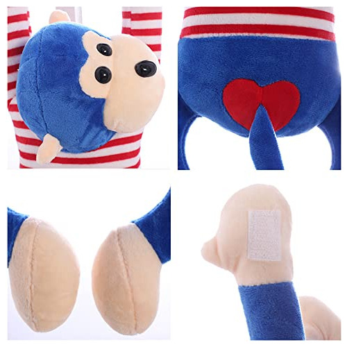 Conjunto De 5 Peluches De Mono De Brazos Largos, Muñec...