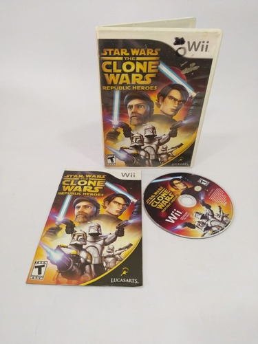 Star Wars The Clone Wars Republic Heroes - Nintendo Wii