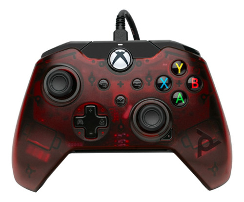 Joystick PDP Wired Controller Series X|S 2 crimson red