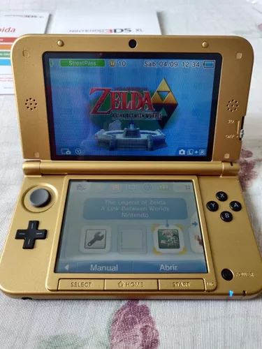 Nintendo 3ds Xl Completo Com Jogos 3ds E Emuladores