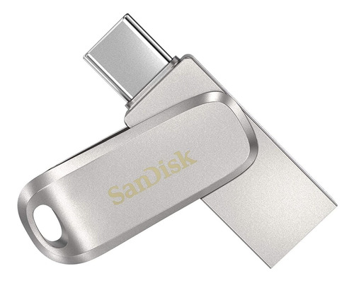 Pendrive Memoria De 256 Gb | Usb-c / Plateado | Sandisk