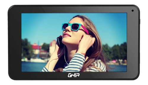 Tablet  Ghia A7 GTABA7WF 7" 16GB negra y 1GB de memoria RAM