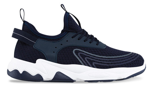 Imagen 2 de 8 de Tenis Azber Azul Osc Para Hombre Croydon