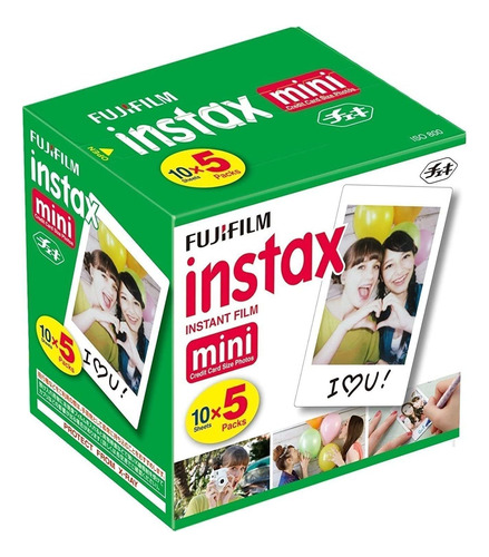 Pelicula Instantanea Fujifilm Instax Mini  Paquete De 10 H