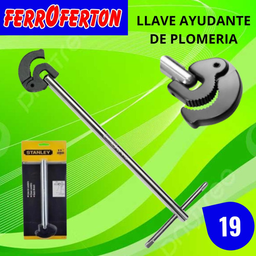 Llave Ayudante De Plomero 11  Stanley 87-448