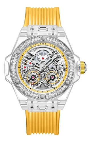 P Relojes Mecánicos Automáticos Onola Diamond