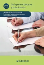 Comprar Mantenimiento Del Motor Y Sus Sistemas Auxiliares. Tmvg04...