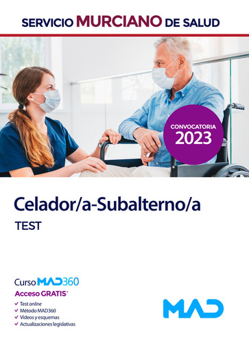 Celador Subalterno Test Servicio Murciano De Salud - Aa,vv