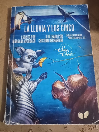 La Lluvia Y Los Cinco Editorial Letra Impresa (Usado)